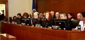 La canciller Mar&iacute;a Fernanda Espinosa brind&oacute; un informe a los Estados miembros de la OEA sobre las acciones que se han tomado en la frontera norte. 