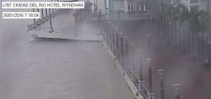 La Corporaci&oacute;n de Seguridad Ciudadana alert&oacute; sobre la marea alta en el R&iacute;o Guayas.