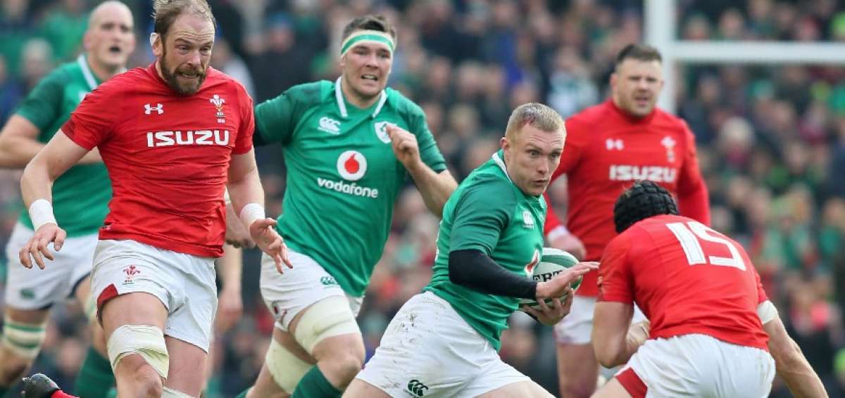 Irlanda derrota 37-27 a Gales y suma tercer triunfo en el Seis Naciones