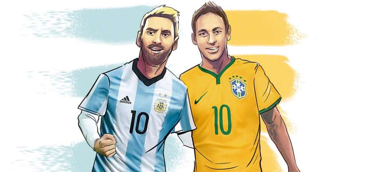 Brasil-Argentina, el duelo de los $ 1.077 millones
