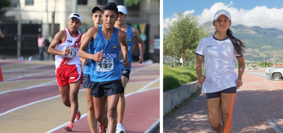 Los marchistas ecuatorianos &Oacute;scar Pat&iacute;n y Glenda Morej&oacute;n compiten en el Panamericano de Atletismo, que se realizar&aacute; este viernes 19 de julio en Costa Rica.