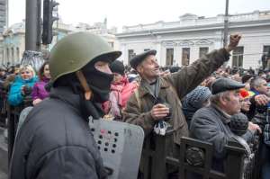 Protestas en Ucrania