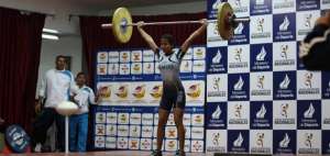 Pamela Carriel,  en la divisi&oacute;n de hasta 44 kilogramos, se llev&oacute; las 3 medallas de oro en arranque, envi&oacute;n y total.