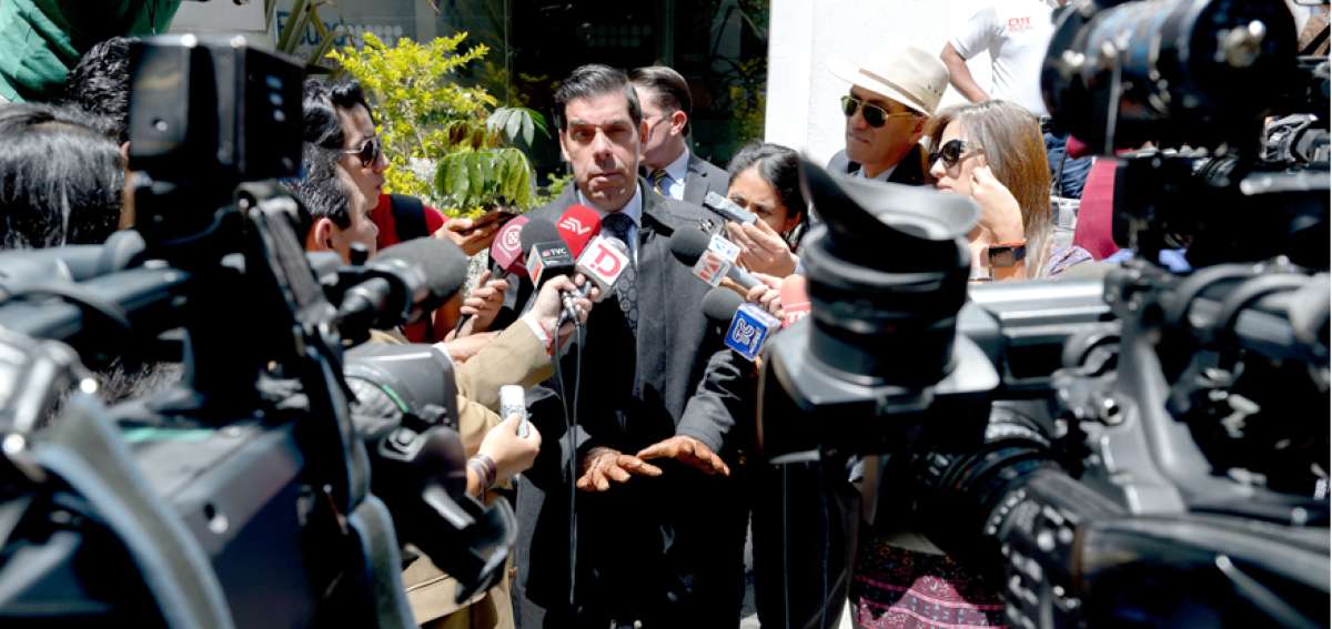 El Consejo de Trabajo y Salarios se reuni&oacute; la semana pasada. Ra&uacute;l Ledesma (c), ministro de Trabajo, expuso que la cita se retomar&aacute; hoy.
