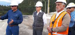 El ministro de Hidrocarburos, Carlos P&eacute;rez, visit&oacute; el proyecto el 30 de agosto.