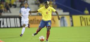 El jugador de IDV jug&oacute; con Ecuador el partido amistoso ante Honduras.