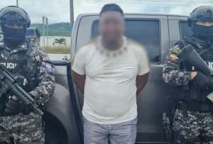 La Policía capturó a alias &#039;Willie&#039; en Esmeraldas. 
