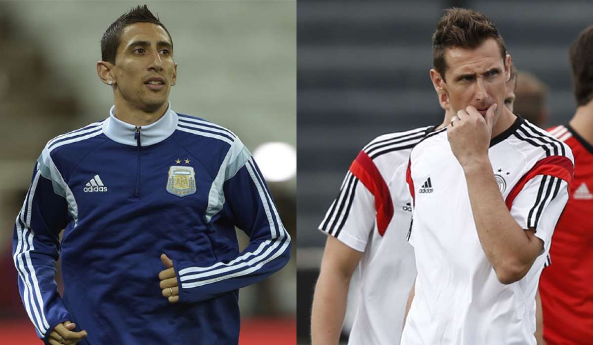 Di Mar&iacute; le dijo a &uacute;ltimo momento a Alejandro Sabella, entrenador de Argentina, que no se sent&iacute;a al 100%. Foto: AFP