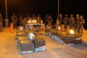 El operativo se desarroll&oacute; el pasado mi&eacute;rcoles. Militares presentaron los resultados. Foto: Cortes&iacute;a