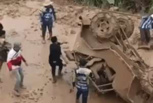 Cruz Roja y MSP atendieron a heridos por despiste de veh&iacute;culo en competencia 4x4 en Tena