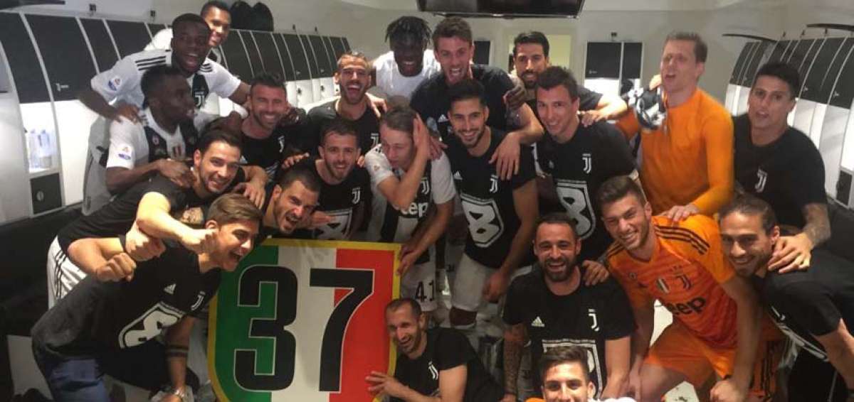 Juventus logra r&eacute;cord de t&iacute;tulos seguidos de las 5 grandes ligas europeas