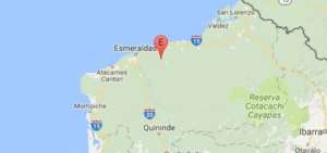 El sismo de mayor magnitud fue de 4,1 localizado en Esmeraldas.