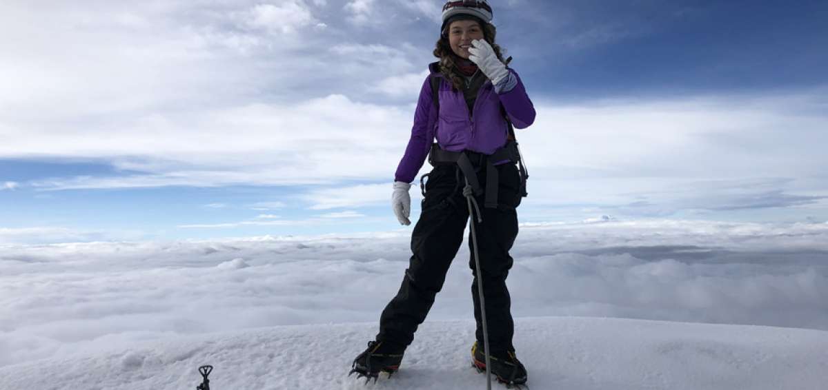Sof&iacute;a buscar&aacute; la cima del Aconcagua