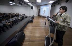 A lo largo de las actividades extracurriculares los estudiantes generaron 969 notas period&iacute;sticas a nivel nacional que fueron publicadas todos los domingos en el diario p&uacute;blico.  Foto: Marco Salgado / El Tel&eacute;grafo