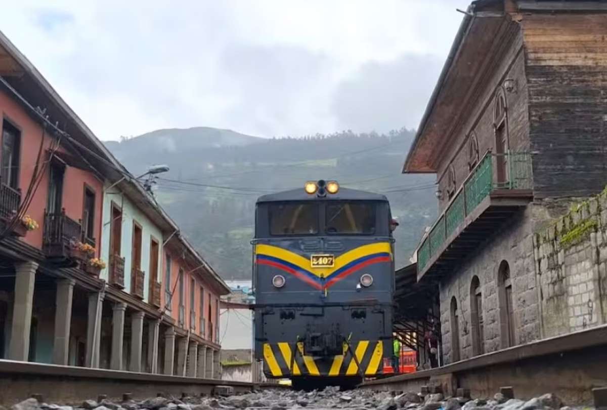 Nariz del Diablo inicia pruebas para su reactivación como ruta turística ferroviaria en Alausí