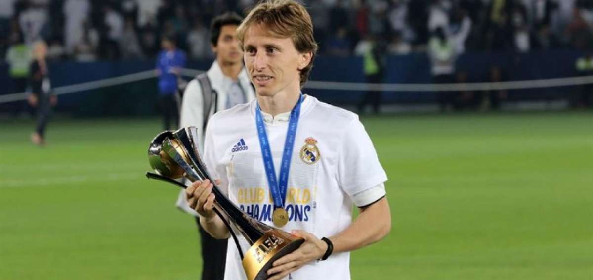 Luka Modric fue elegido como el mejor deportista croata del a&ntilde;o