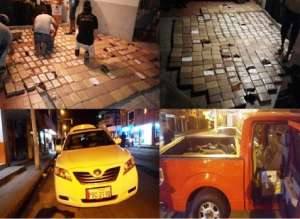 Polic&iacute;a decomis&oacute; cerca de media tonelada de droga que iba hacia Europa