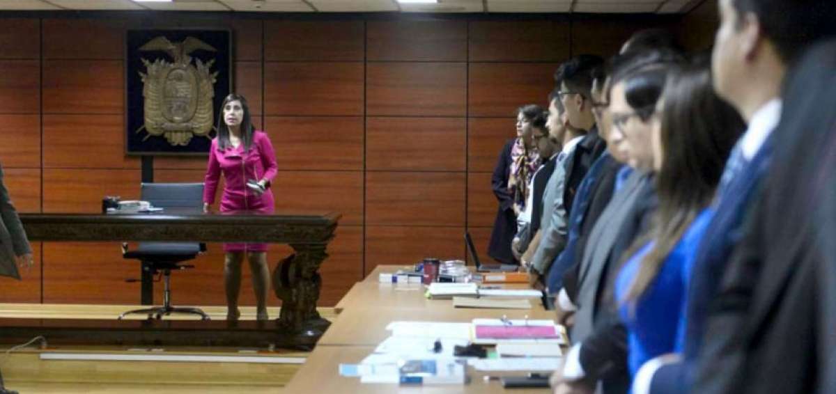 Audiencia de vinculaci&oacute;n que se desarroll&oacute; en la CNJ.