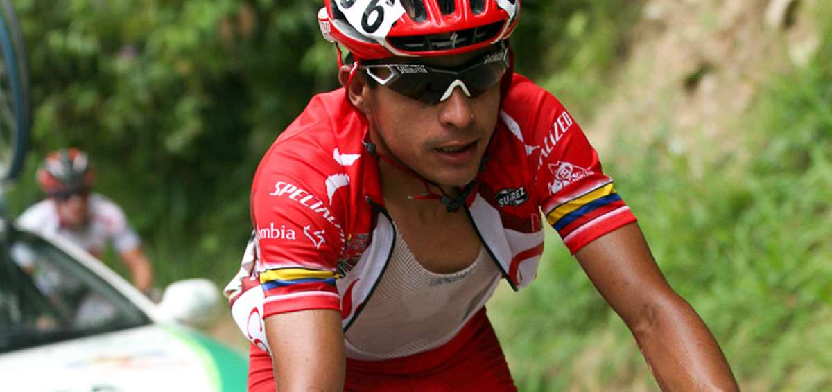 El ciclista colombiano William Mu&ntilde;oz se llev&oacute; la primera etapa.