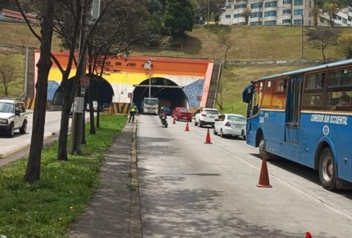 En el túnel de San Juan, en el centro norte de la capital, se realizarán trabajos de mantenimiento.