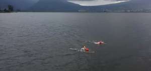 Atleta con discapacidad cumpli&oacute; reto de los tres lagos