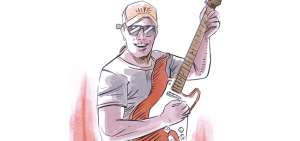 Mike Albornoz navega entre el rock cl&aacute;sico, latino y sus baladas