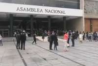 Amenaza de bomba en la Asamblea Nacional