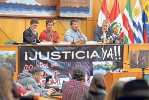 Los afectados por la contaminaci&oacute;n esperan que sea ratificada la sentencia que emiti&oacute; la corte ecuatoriana. Foto: Archivo / El Tel&eacute;grafo 