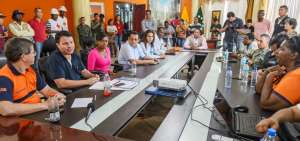 El ministro del Ambiente, Daniel Ortega, se refiri&oacute; al tema Issfa en una reuni&oacute;n y recorrido por zonas rurales de Quinind&eacute; afectadas por el sismo.