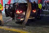 Un presunto delincuente fue abatido en el norte de Quito, este 12 de septiembre del 2023.