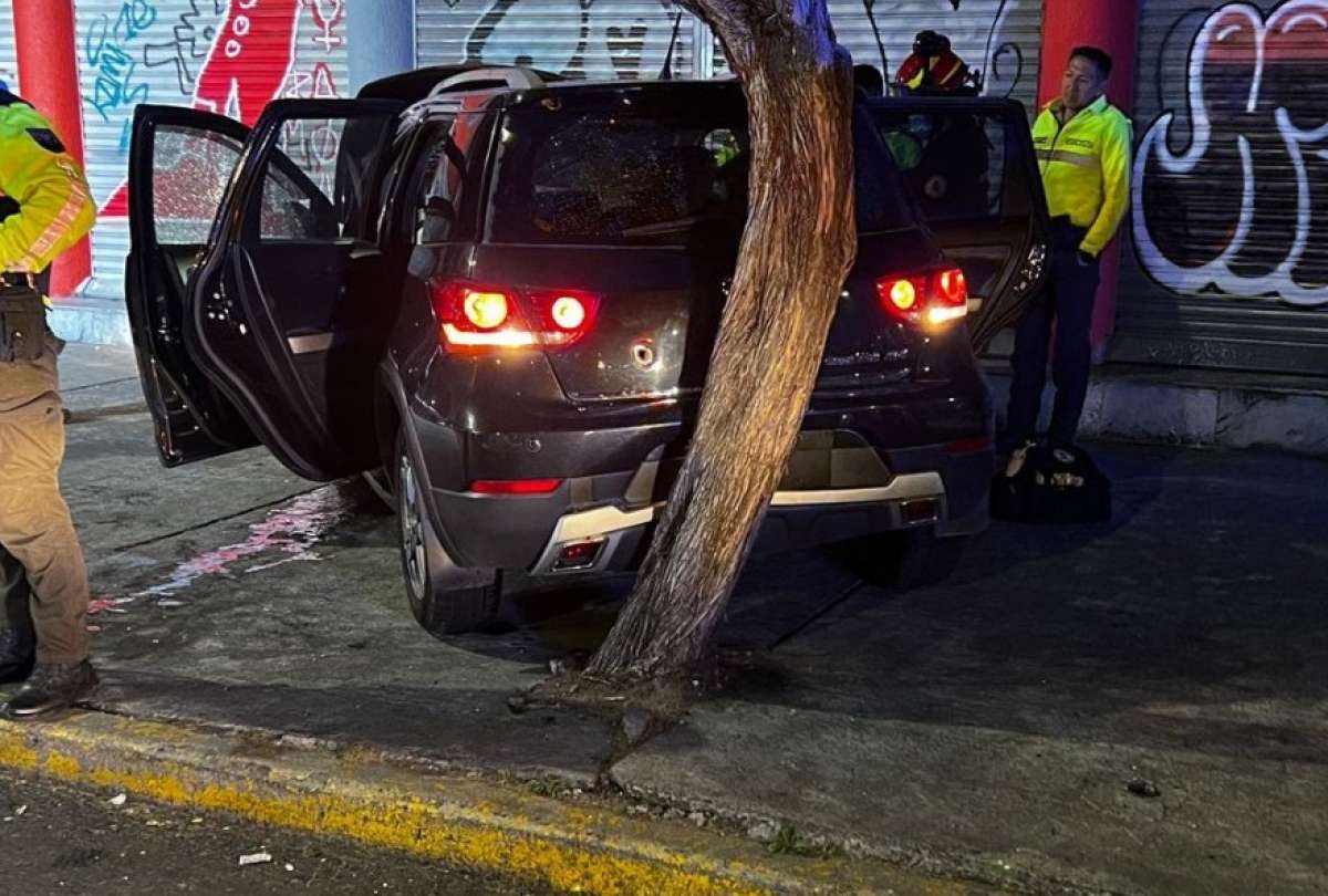 Un presunto delincuente fue abatido en el norte de Quito, este 12 de septiembre del 2023.