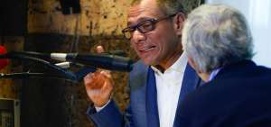 El vicepresidente, Jorge Glas, particip&oacute; en el programa radial &lsquo;Buenos d&iacute;as&rsquo;, con Diego Oquendo.