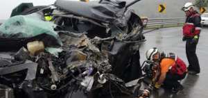 Un muerto y 7 heridos en accidente en la v&iacute;a Zamora-Gualaquiza