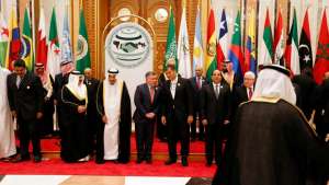 El presidente Rafael Correa participa en la IV Cumbre ASPA. Foto: Presidencia 