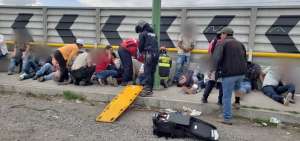 Los heridos recibieron atenci&oacute;n en el sitio del accidente.