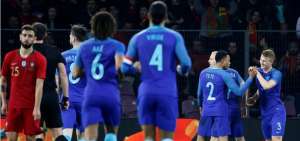 Holanda detiene racha de Portugal con goleada