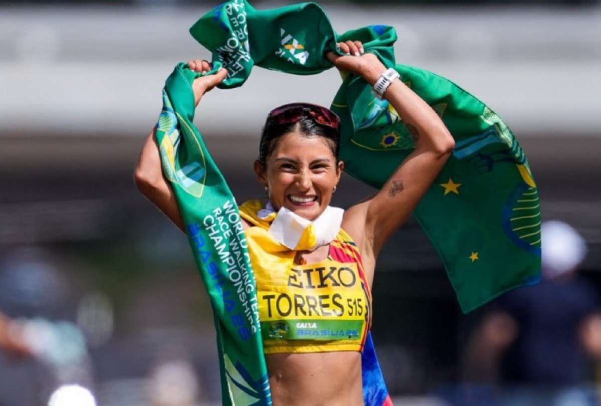 Paula Torres conquista Brasilia y se corona campeona del mundo en marcha