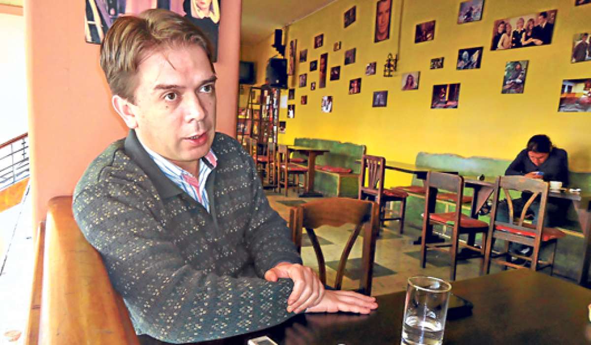 Carlos V&aacute;sconez fue elegido como presidente de la Casa de la Cultura en noviembre de 2011. Seg&uacute;n otros miembros, ya cumpli&oacute; su per&iacute;odo. Foto: Fernando Machado