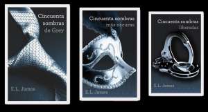 Imagen de los tres primeros libros de esta saga. FOTO: Internet 
