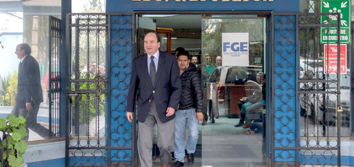 El exfiscal general del Estado, Carlos Baca Mancheno, asegur&oacute; que todo se trata de una represalia por haber investigado la corrupci&oacute;n de Odebrecht.