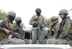 Los militares estarán desplegados en puntos estratégicos del Ecuador.