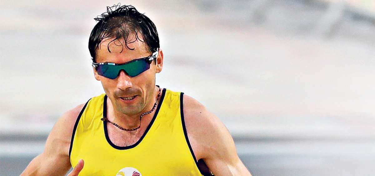 Byron Piedra corre la marat&oacute;n de R&oacute;terdam