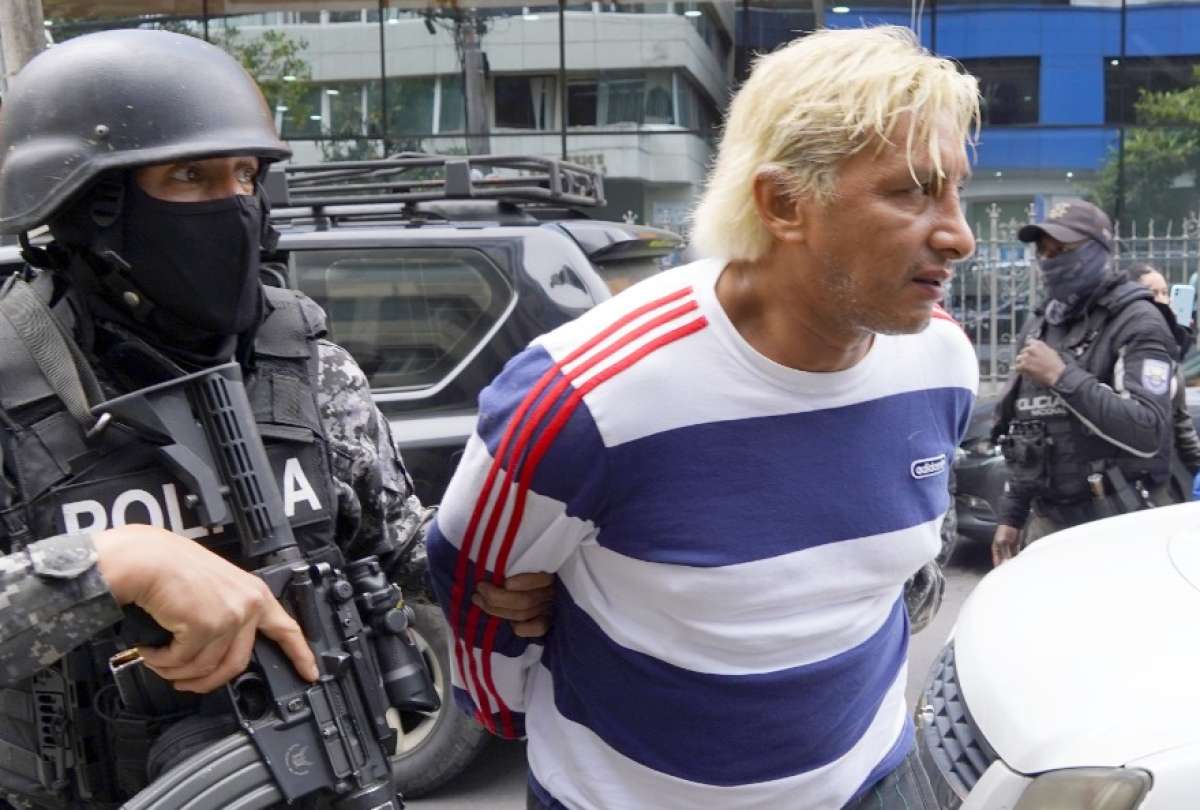 Fabricio Colón Pico es investigado por el presunto delito de tráfico de armas.