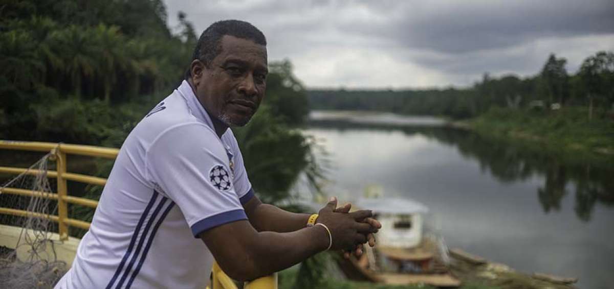 Sim&oacute;n Ruiz Micolta, exfutbolista y seleccionado nacional.