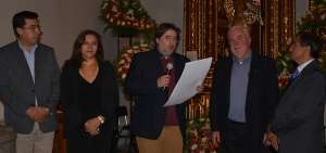 En la iglesia matriz de Salcedo se dio a conocer la declaratoria. Los pobladores est&aacute;n satisfechos con este reconocimiento nacional. En septiembre se realiza una misa campal en homenaje al santo.