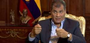 El mandatario ecuatoriano ofreci&oacute; una entrevista a la cadena teleSUR ingl&eacute;s.