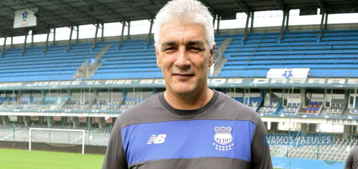 Omar De Felippe, t&eacute;cnico de Emelec.