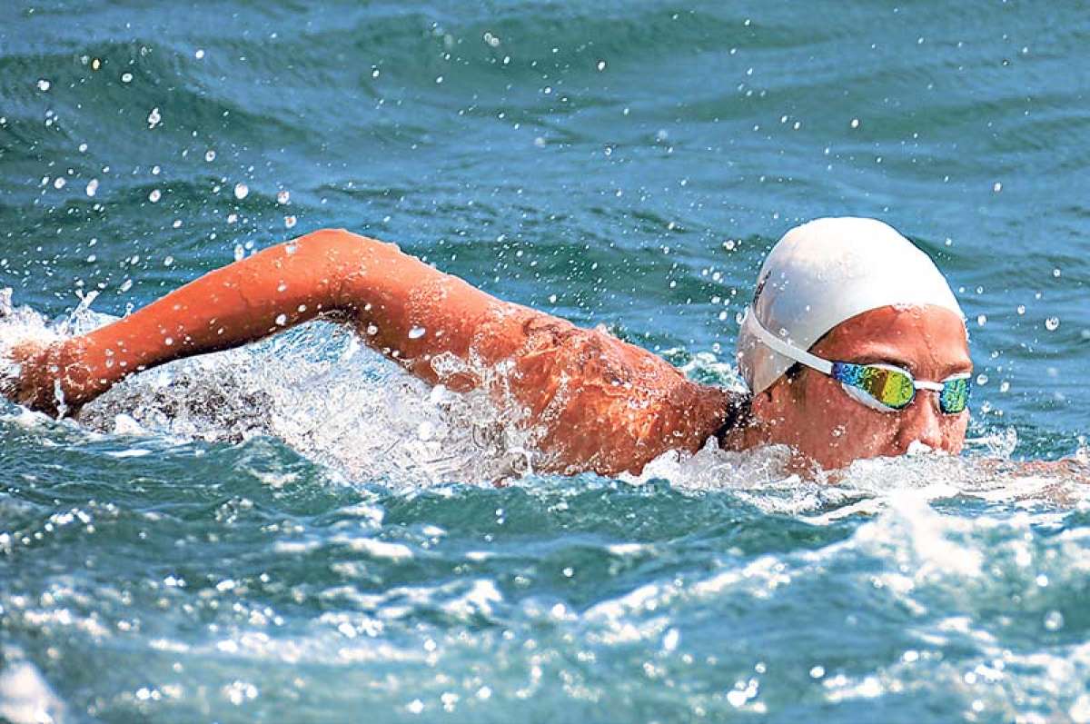 Ar&eacute;valo, quien est&aacute; d&eacute;cima en el ranking mundial femenino de aguas abiertas, apunta a Toronto y Rusia. Foto: Archivo / El Tel&eacute;grafo