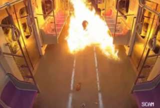 Un incendio provocado en el metro de Seúl deja 22 hospitalizados y 129 heridos: atacante actuó por resentimiento personal.