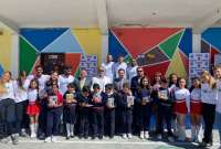 Voluntarios israelíes trabajan por los niños de Ecuador